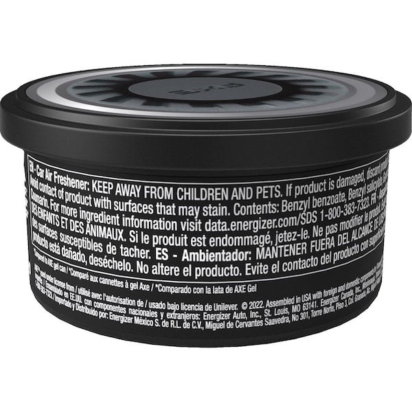 Axe AXE Black Frozen Pear and Cedarwood Scent Car Air Freshener 0.84 oz Gel 1 pk - XCN605-1AME