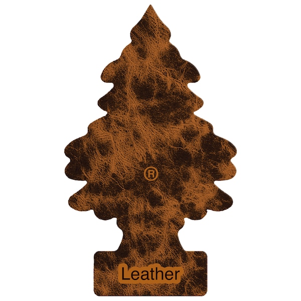 Car-Freshner Little Trees AirFresh, Leather 2-Pack AirFresh, Leather 2-Pack - U2S22290