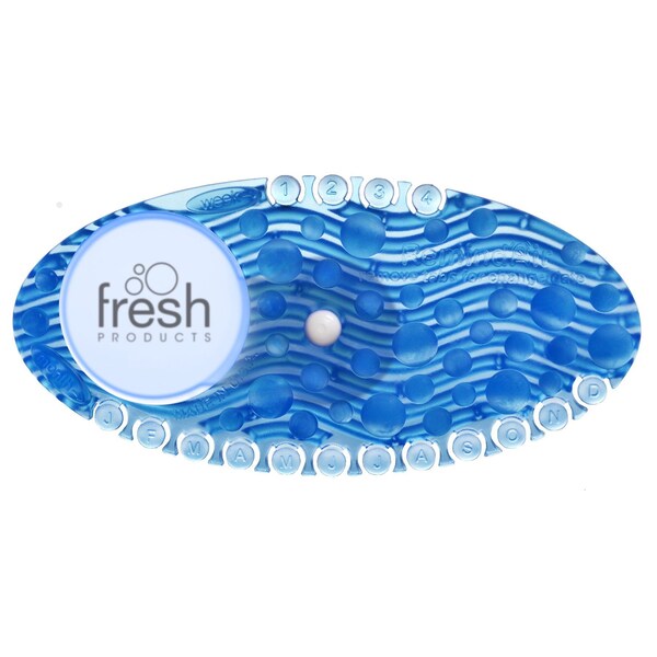 Fresh Products CURV-F-10- Curve Passive 30 Day Air Freshener Yellow Citrus Scent, 10PK - CURV-F-10-BX