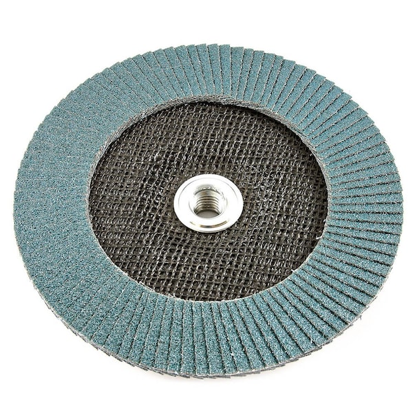 Disco de láminas Forney, Tipo 27, 7 pulgadas x 5/8 pulgadas-11, ZA60 - 71939
