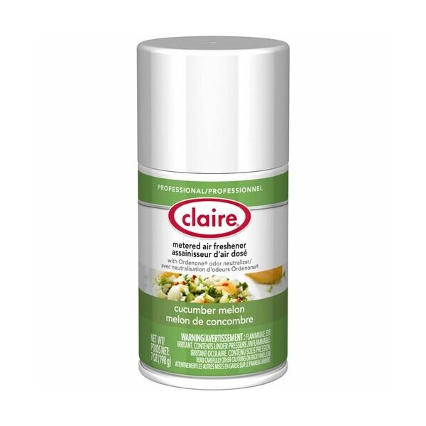 Claire Air Freshener, Metered, Cucumber Melon, 7 oz, 12PK - CGCCL109CT