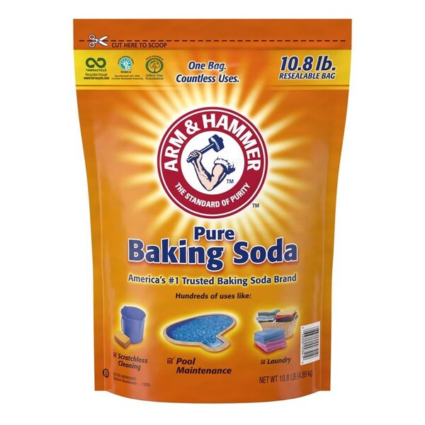 Arm & Hammer Arm & Hammer No Scent Organic Baking Soda Cleaner Powder 10.8 lb - 341