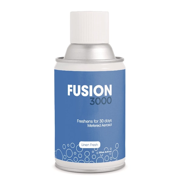 Fresh Products Fusion Metered Aerosols, Linen Fresh, 6.25 oz, PK12 - FRS MA12LF