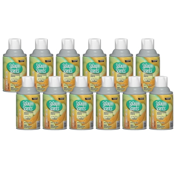 Chase Products Sprayon SprayScents net 7 oz. Cucumber Melon., 12PK - 5305