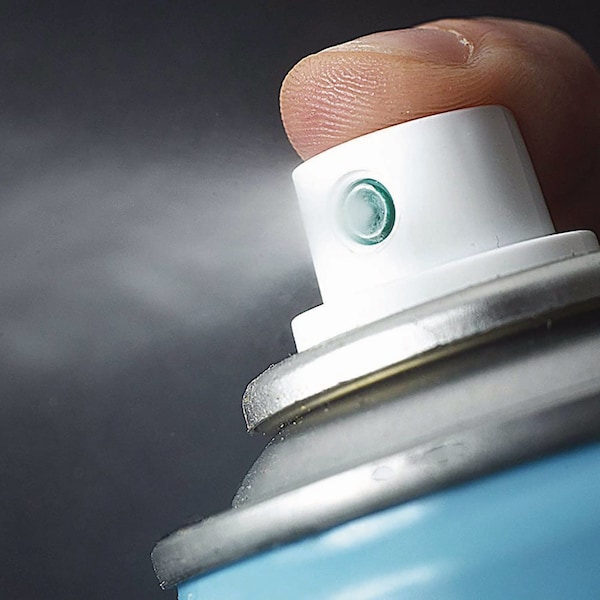 Misty Handheld Air Sanitizer/Deodorizer, Fresh Linen, 10 oz Aerosol, PK12 - 1037236