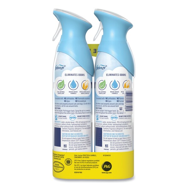 Febreze AIR, Linen & Sky, 8.8 oz Aerosol, PK12 - 97799