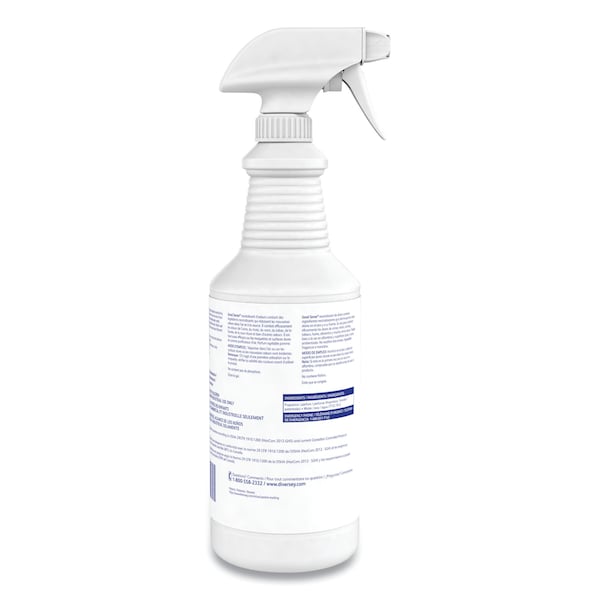 Diversey Good Sense RTU Liquid Odor Counteractant, Apple Scent, 32 oz, PK12 - 4439