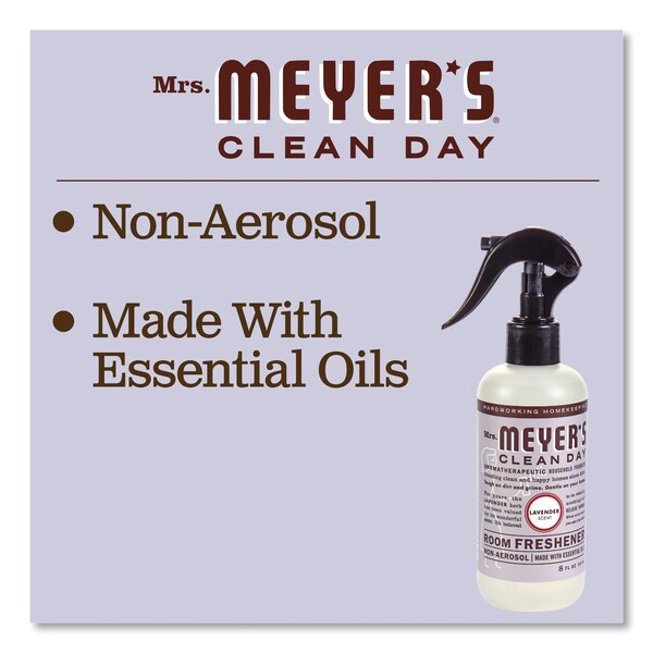 Mrs. Meyers Clean Day Clean Day Room Freshener, Lavender, 8 oz, Non-Aerosol Spray - 670763