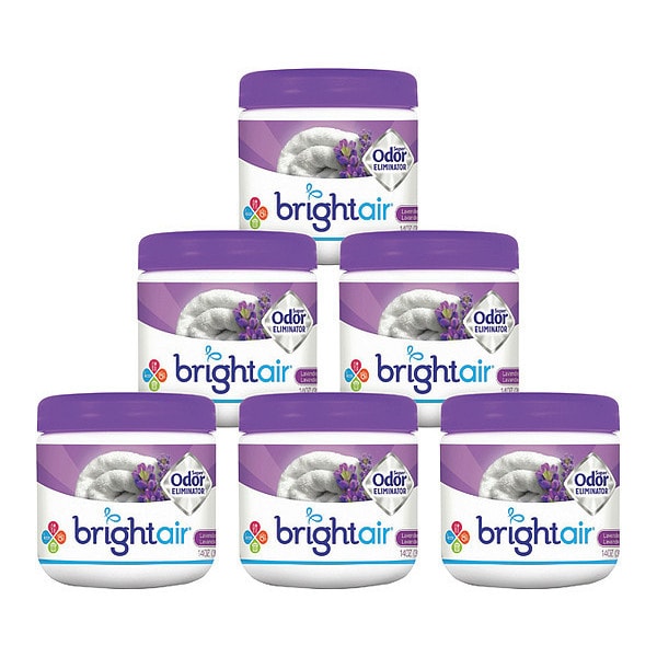 Bright Air Odor Eliminator Air Freshener, 14OZ, PK6 - 900014CT