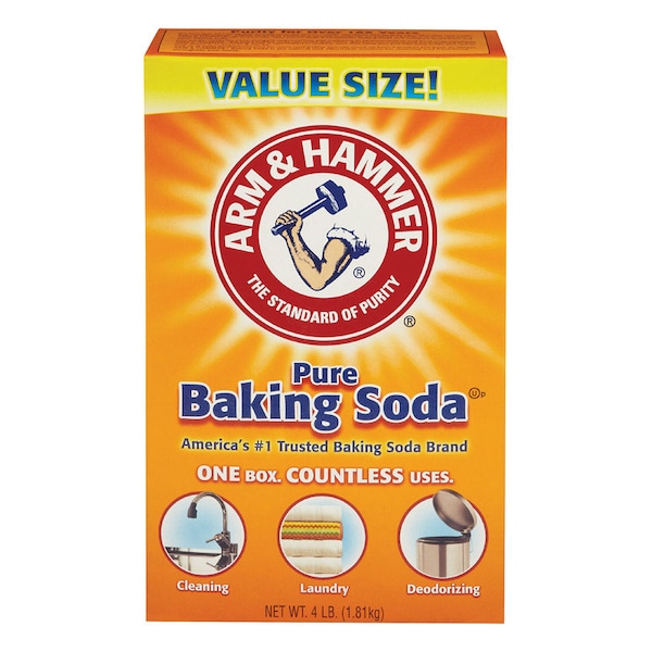 Arm & Hammer Arm & Hammer Baking Soda No Scent Cleaning Powder 4 lb - 01170