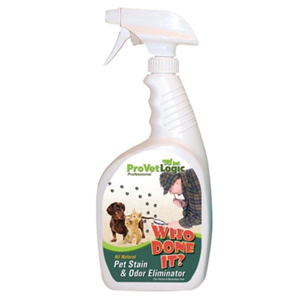 Provetlogic Who Done It Trigger Single Pet Stain & Odor Remover, 32 Oz. Spray Bottles, 12PK - PR434713