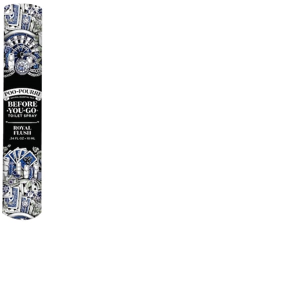 Poo-Pourri Royal Flush Eucalyptus and Spearmint Scent Odor Eliminator 10 ml Liquid - RF-10ML