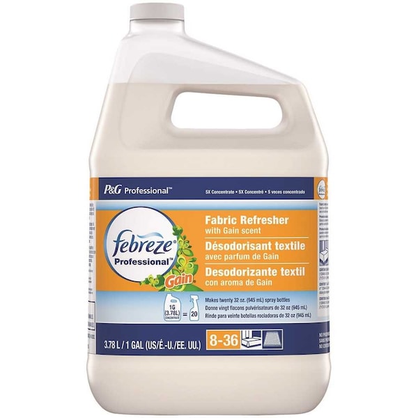 Febreze Professional 1 Gal. Open Loop Fabric Freshener with Gain Scent from Concentrate - 003700074678