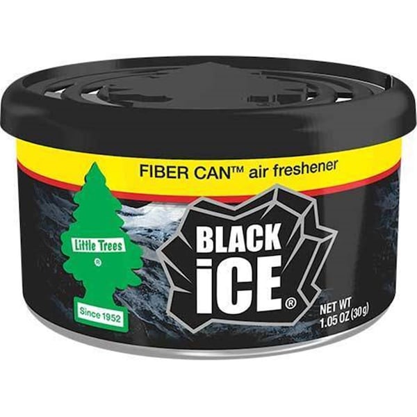 Car Freshner Little Trees Black Ice Fiber Can Air Freshener - CA323313