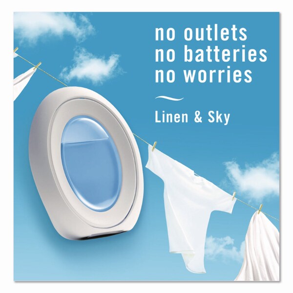 Febreze smallSPACES, Linen and Sky, 0.25 oz, 4PK - 2572