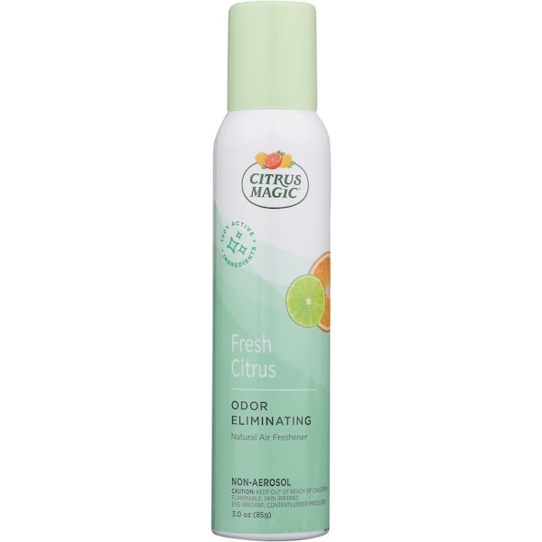 Citrus Magic 3.5 Oz. Tropical Citrus Non-Aerosol Spray Air Freshener - 612112751