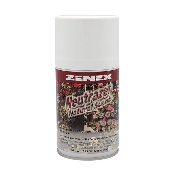 Zenex Neutrazen Country Garden Scent Metered Odor Neutralizer net 7 oz. 1 Can - 491120-1