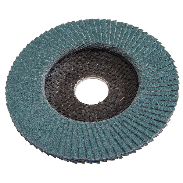 Disco de láminas Forney, Tipo 27, 4-1/2 pulgadas x 7/8 pulgadas, ZA120 - 71929