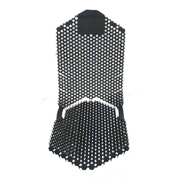 Fresh Products Tsunami, Urinal Screen, Midnight Coast, 5.22 oz, Black, 6PK - TSU-F-006I006I-56