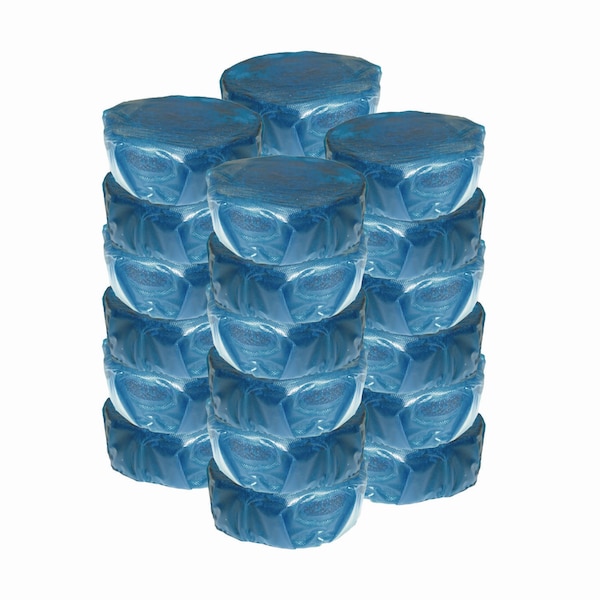 Fresh Products Drop-In Tank Non-Para Cleaner Block, Unscented, Blue, PK24 - 24DIF