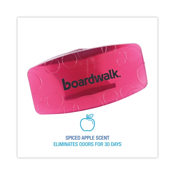 Boardwalk Bowl Clip, Spiced Apple Scent, Red, PK12 - BWKCLIPSAP