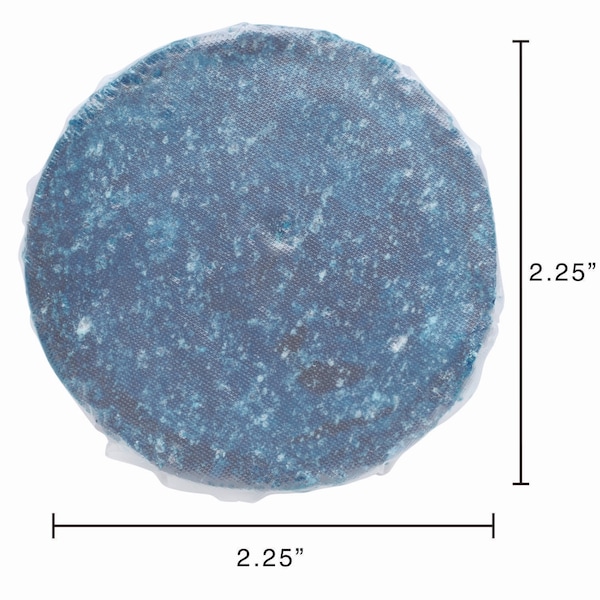 Fresh Products Drop-In Tank Non-Para Cleaner Block, Unscented, Blue, PK72 - FRS 24-DI