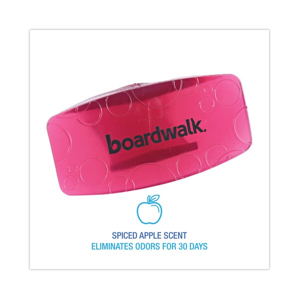 Boardwalk Bowl Clip, Apple Scent, PK72 - BWKCLIPSAPCT