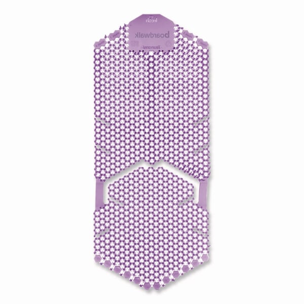Boardwalk Vertical Urinal Screen, Lavender Scent, Purple, 5.22 oz, 6PK - TSU-P-006I006I-11-AAS80