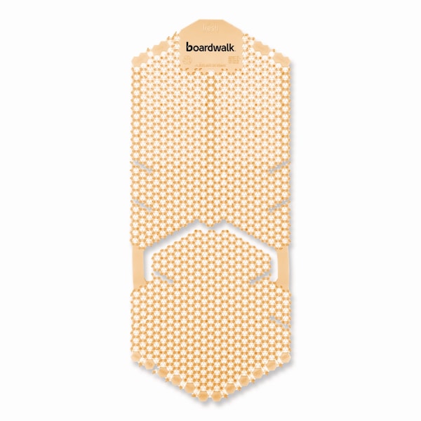 Boardwalk Vertical Urinal Screen, Summer Sunshine Scent, Yellow, 5.22 oz, 6PK - TSU-P-006I006I-25-AAS80