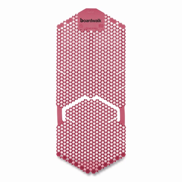 Boardwalk Vertical Urinal Screen, Spiced Apple Scent, Red, 5.22 oz, 6PK - TSU-P-006I006I-01-AAS80