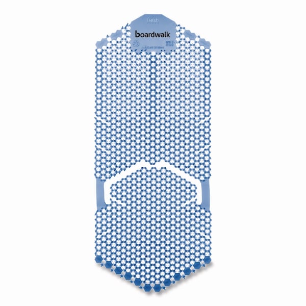 Boardwalk Vertical Urinal Screen, Cotton Blossom Scent, Blue, 5.22 oz, 6PK - TSU-P-006I006I-06-AAS80