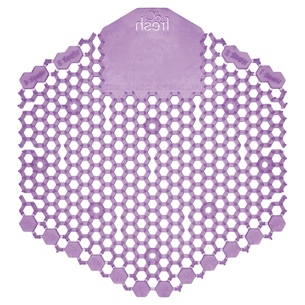 Fresh Products The Wave Urinal Deodorizer, Urinal Screens, Fabulous Scent, 58 g, Purple, PK60 - 2WDS60 LAV