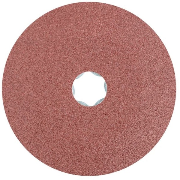 Disco de fibra COMBICLICK Pferd 40095, 4-1/2 pulgadas de diámetro. Óxido de aluminio A, 80 granos - 40095-PFERD