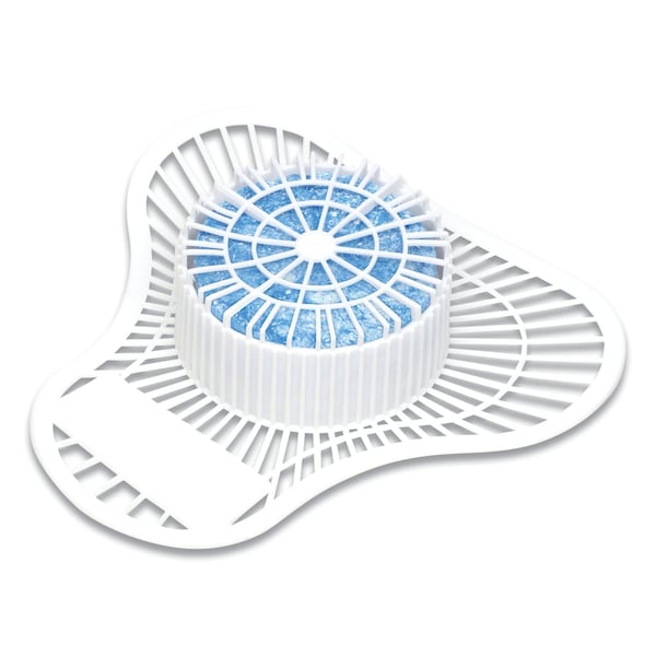 Big D Non-Para Urinal Screen, Lasts 30 Days, White, Evergreen, PK12 - 066000