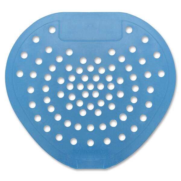 Hospeco Health Gards Vinyl Urinal Screen, 7 3/4"w x 6 7/8"h, Blue, Mint, PK12 - 03904