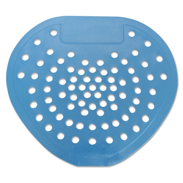 Hospeco Health Gards Vinyl Urinal Screen, 7 3/4"w x 6 7/8"h, Blue, Mint, PK12 - 03904