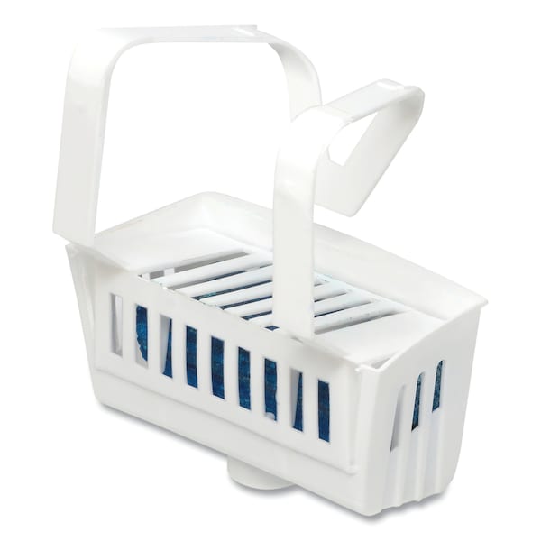 Big D Non-Para Toilet Bowl Block, Lasts 30 Days, White, Evergreen, PK12 - 066100