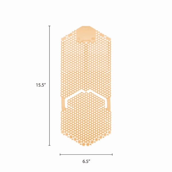 Fresh Products Tsunami, Urinal Screen, Summer Sunshine, 5.22 oz, Yellow, 6PK - TSU-F-006I006I-25