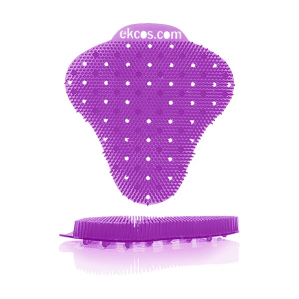 Ekcos Innovations Ekcoscreen AntiSplash Urinal Screen Purple/Lavender, PK12 - EKS-12P-12