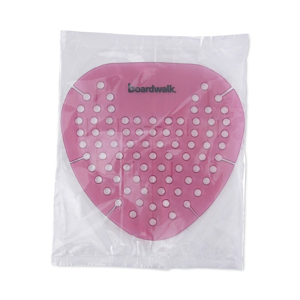 Boardwalk Gem Urinal Screen, Lasts 30 Days, Red, Spiced Apple Fragrance, PK12 - BWKGEMSAP