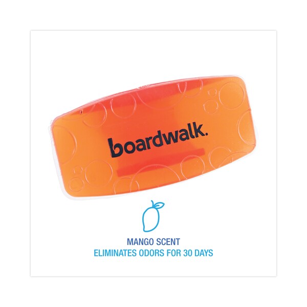 Boardwalk Bowl Clip, Mango, Orange, PK72 - BWKCLIPMANCT