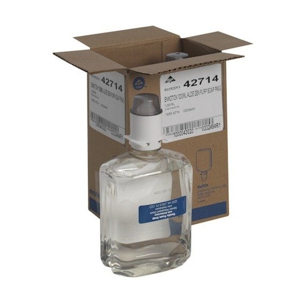 Georgia-Pacific enMotion Foam Hand Soap Cartridge, 1,200 mL, Fragrance Free, 2 Pack - 42714