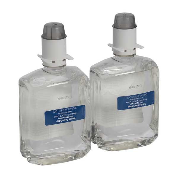 Georgia-Pacific enMotion Foam Hand Soap Cartridge, 1,200 mL, Fragrance Free, 2 Pack - 42714