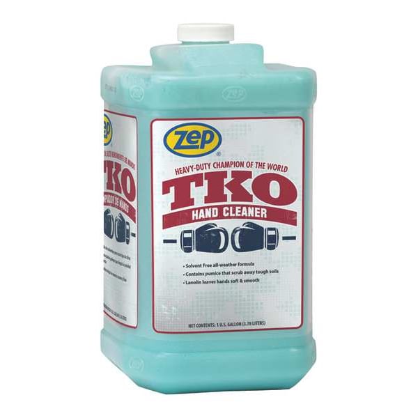 Zep Hand Cleaner, TKO, 1 Gal, Jug, R548 Series, Includes Grit, Lemon Fragrance, 4 Pack - R54824