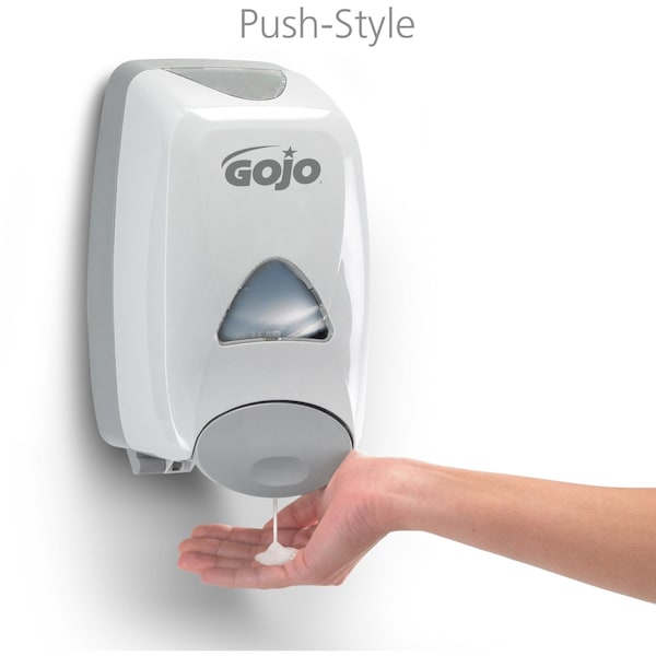 Gojo Hand Soap Refill, TFX, 1,200 mL, Foam, Cranberry, Biodegradable/Moisturizing/Paraben Free, 2 PK - 5361-02