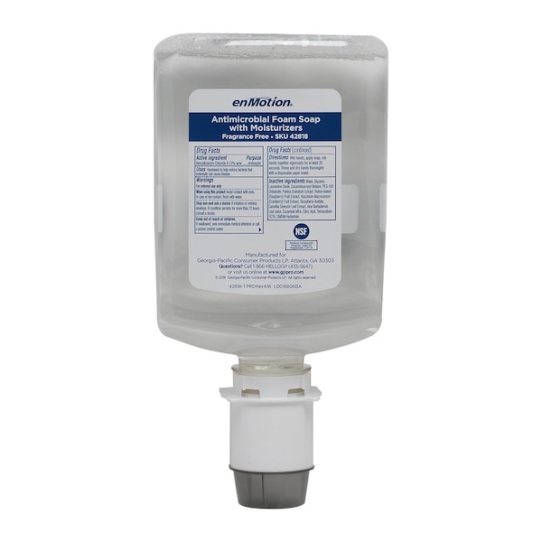Georgia-Pacific 1200 ml Foam Hand Soap Cartridge - 42818