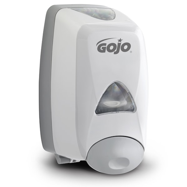 Gojo Foam Soap Dispenser, Push-Style, FMX-12 1250 mL, Dove Gray - 5150-06