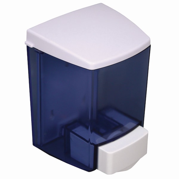 Impact Products ClearVu Encore Liquid Soap Dispenser, 30oz, 4.5 in x4 in x6.25 in, Black/White - 9330