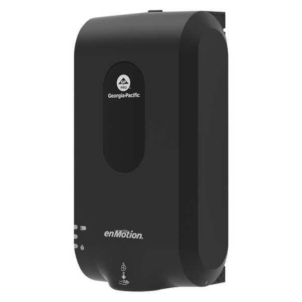 Georgia-Pacific Soap/Sanitizer Dispenser, EnMotion, Auto, 1,000 mL; 1,200 mL Refill Size, Foam, Black, Matte - 52057