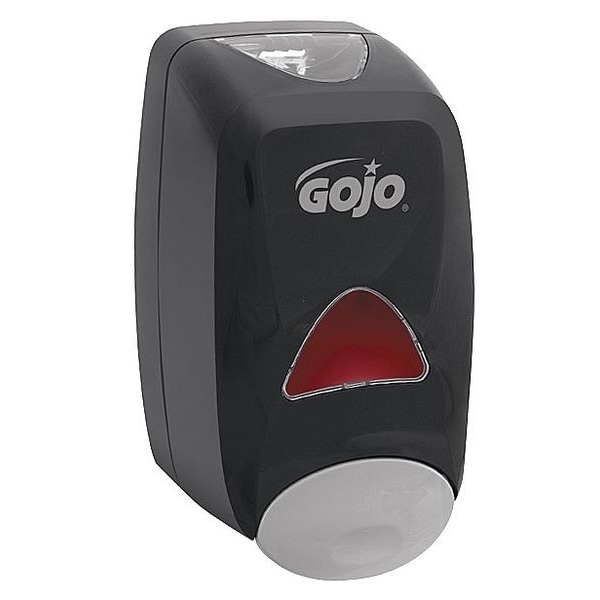 Gojo FMX-12 1250mL Foam Soap Dispenser, Push-Style, Black - 5155-06